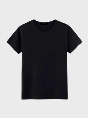 Plain Color Men's Short Sleeve Tee