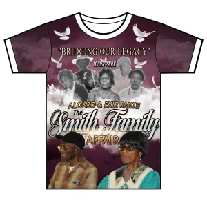 Custom-Designed Legacy 3D Family Reunion Shirt